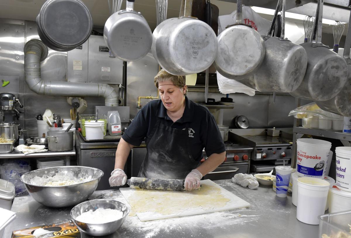 Discuss Pot pie in Lancaster County is comfort food, minus the crust