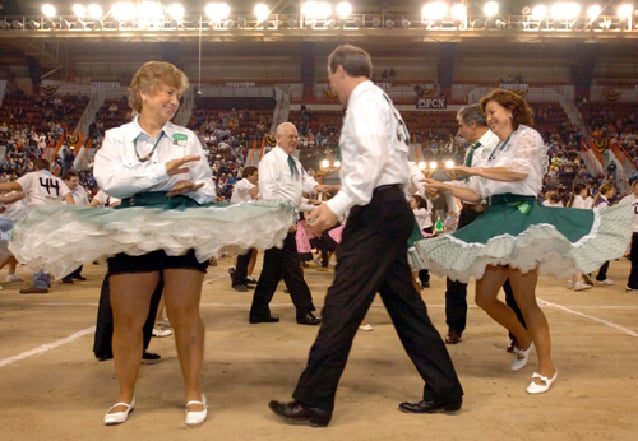 Square dancing good fun for veterans, novices alike, Entertainment