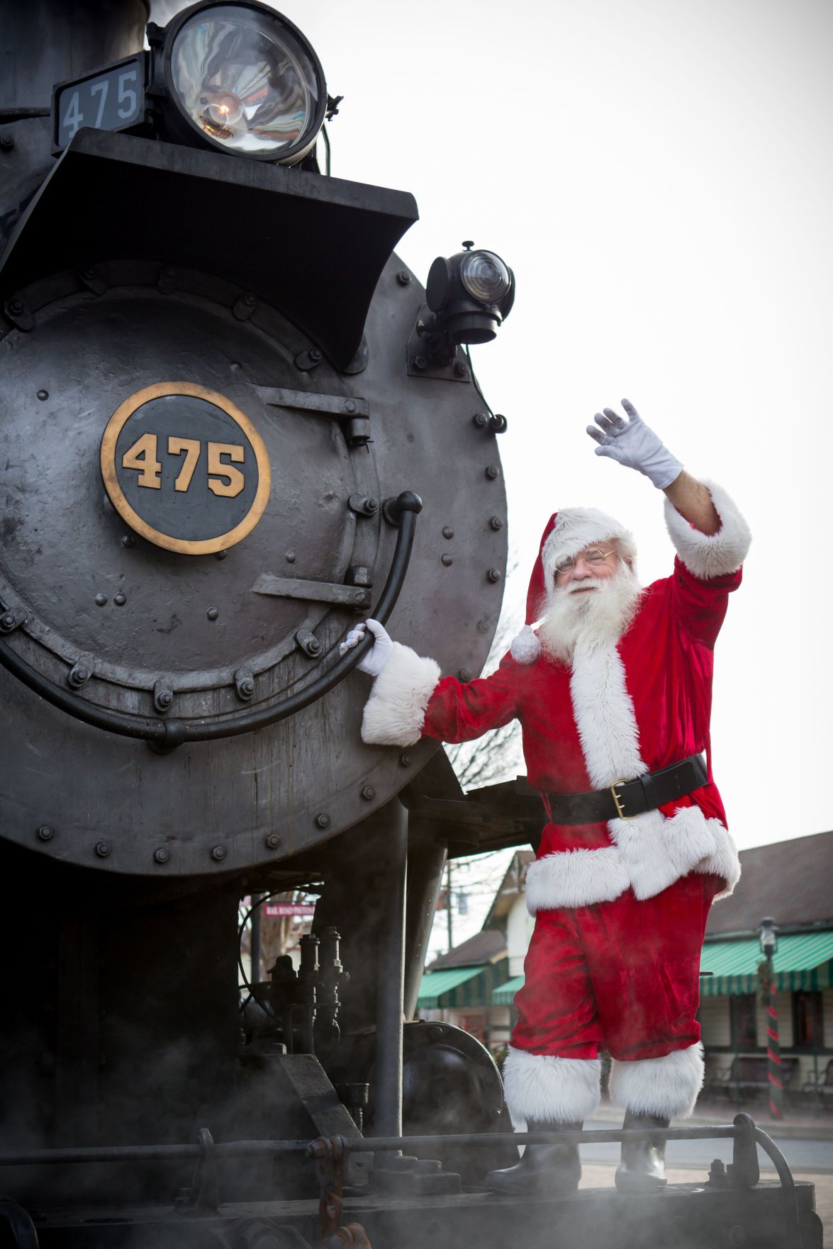 Strasburg Rail Road 475 & 89: Christmastime Steam to Paradise (4K) 