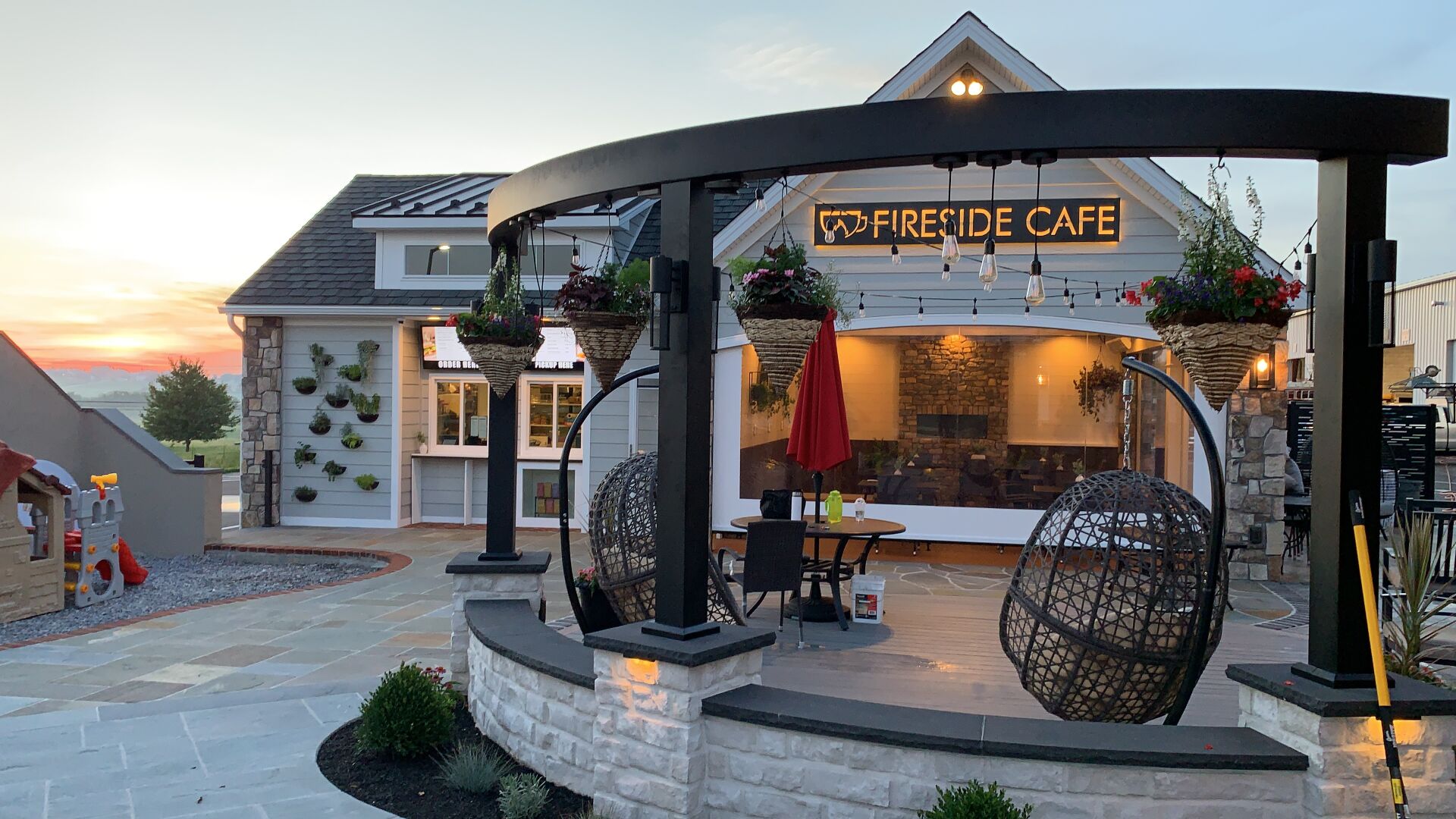 fireside cafe menu liberty township