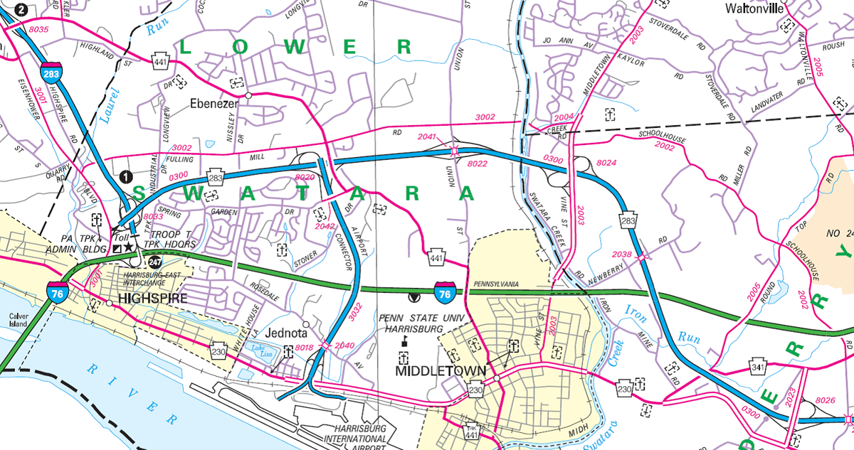 Lanes on part of Route 283 East will shift starting March 13, PennDOT says Local News