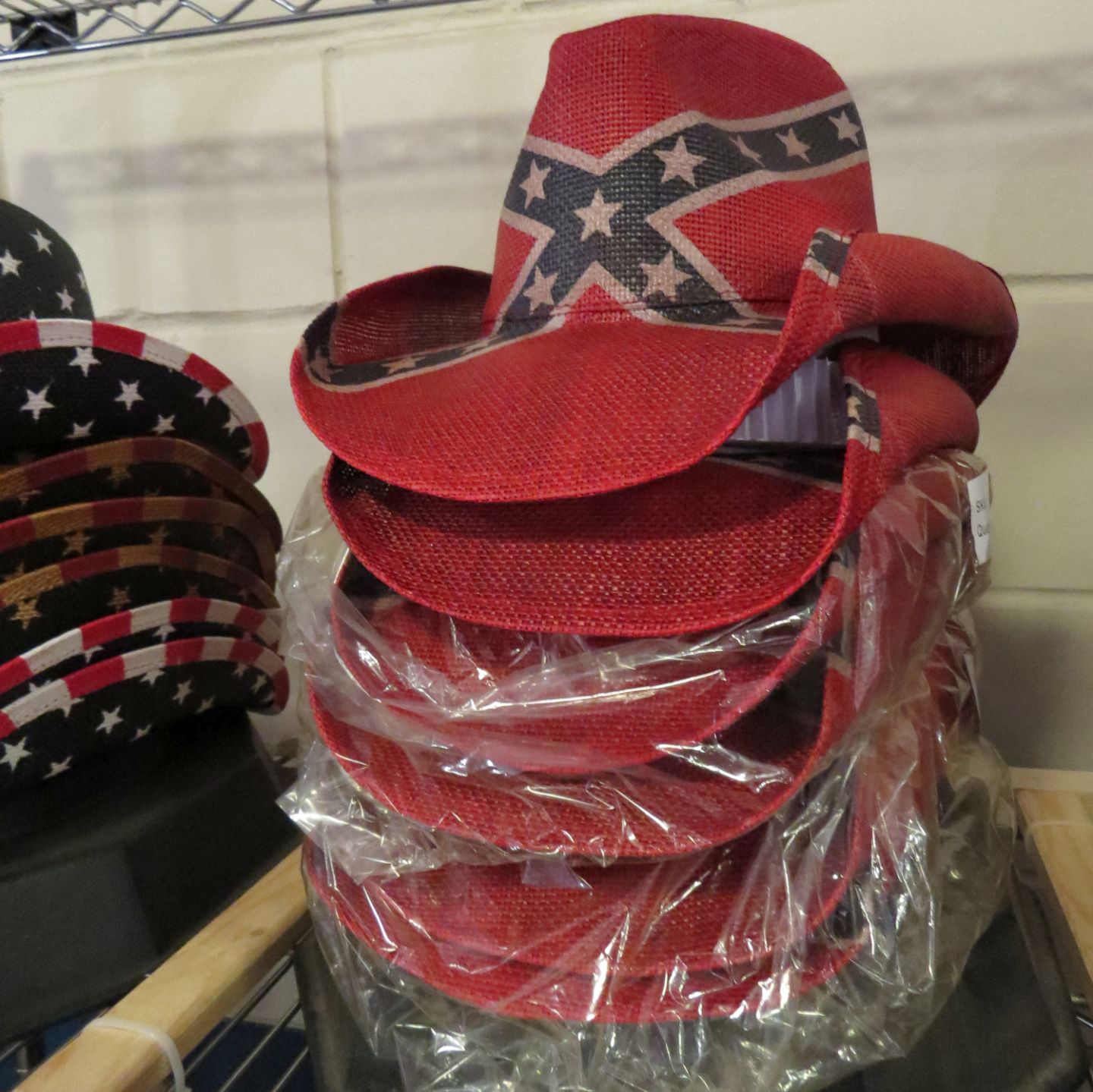 Confederate flag 2024 cowboy hat