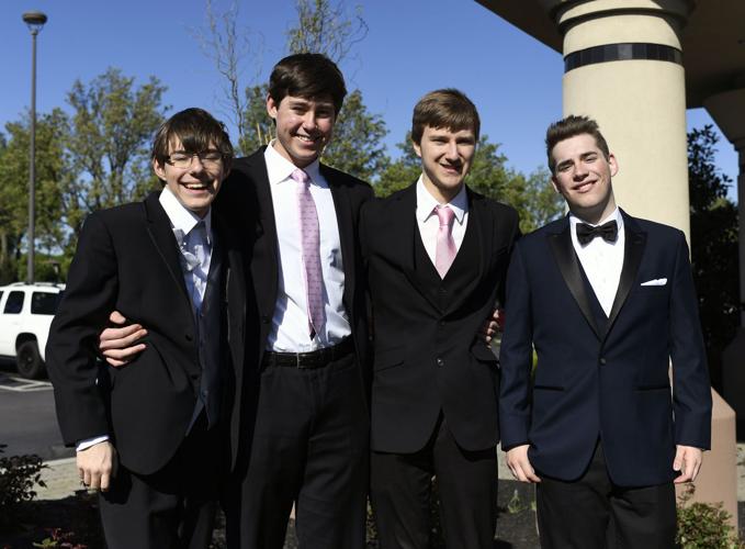 Students dressed to the nines for Manheim Township High School prom ...