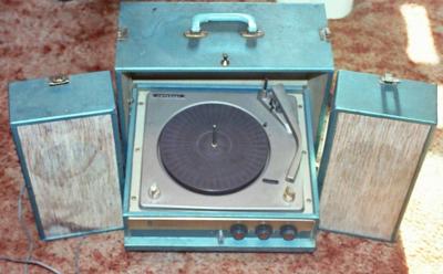 portable record player