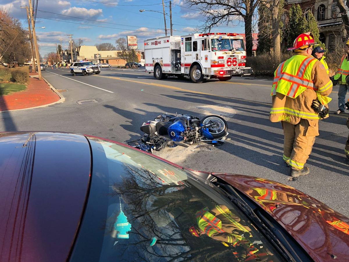 SUV driver cited with turning in front of motorcycle in Lancaster