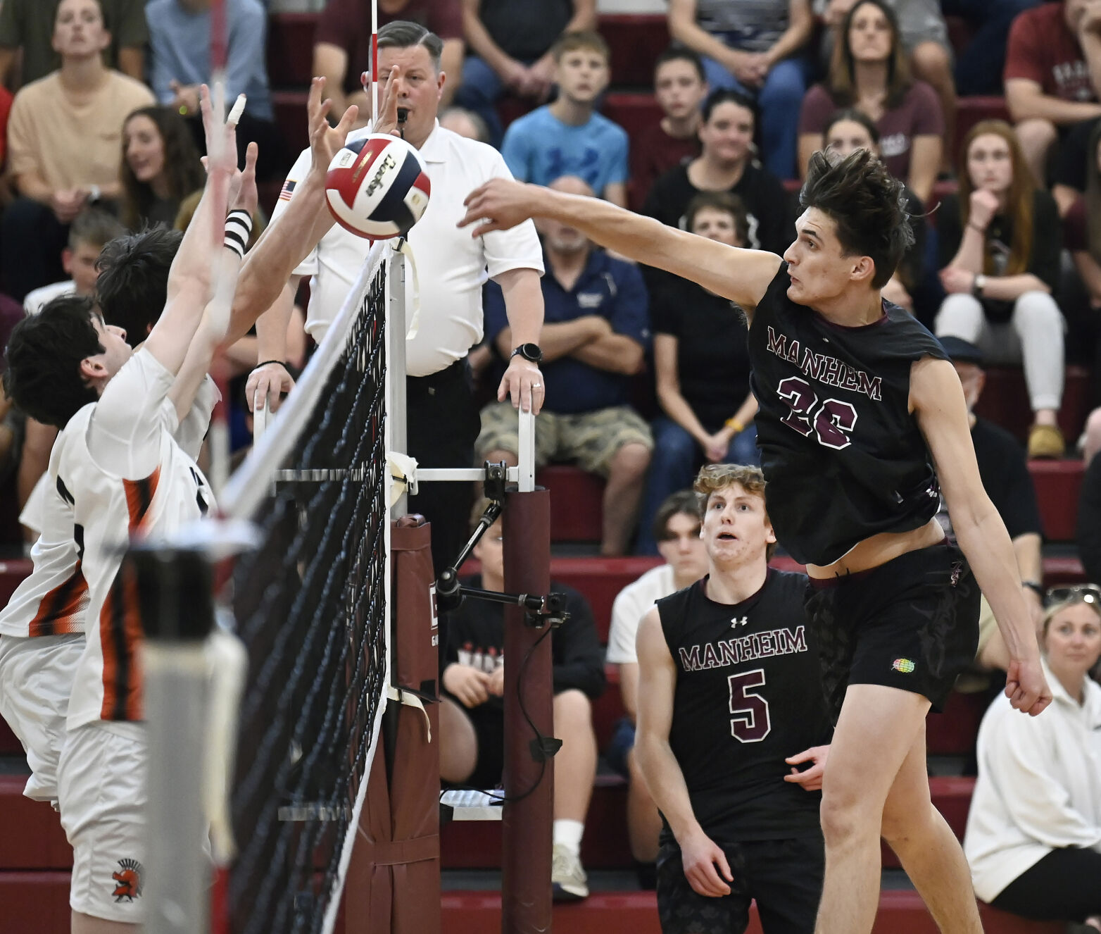 Manheim Central vs. York Suburban - District 3 class 2A boys volleyball championship
