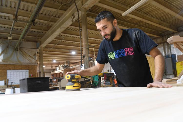 Furniture finisher job [photos]