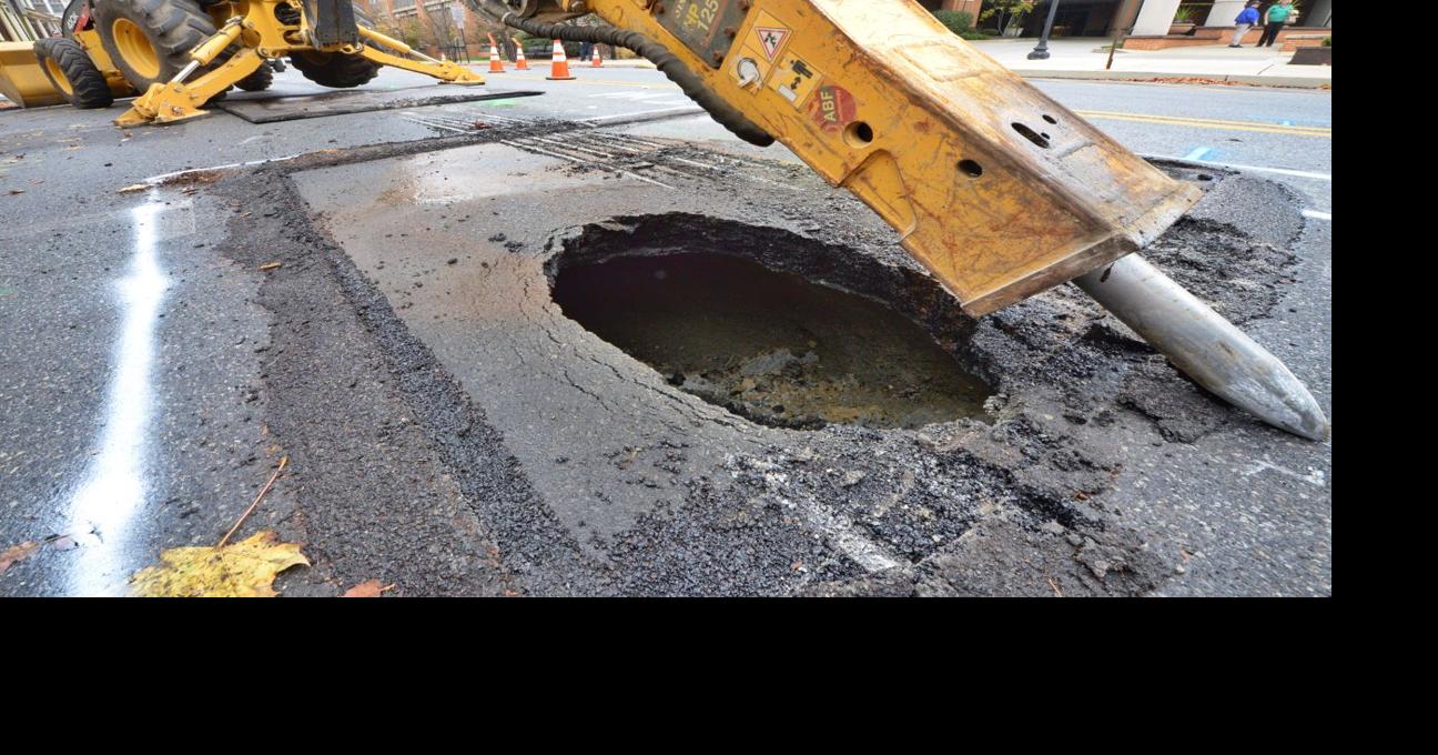 East James Street now open after sinkhole is filled Local News