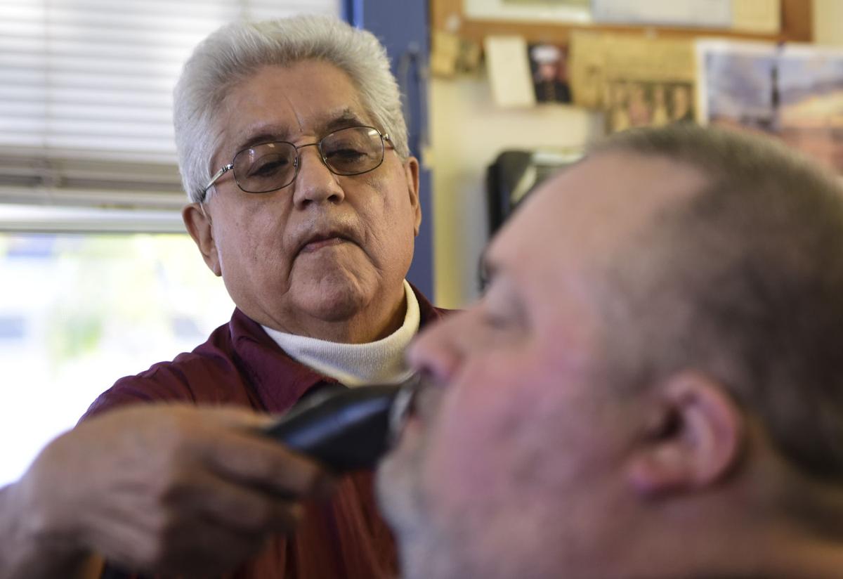 PHOTOS Barber Joseph Ortega closes his business, Ortega's Barber Shop