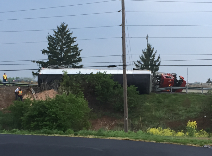 UPDATE Ramp from Route 772 to Route 283 is open after truck crash