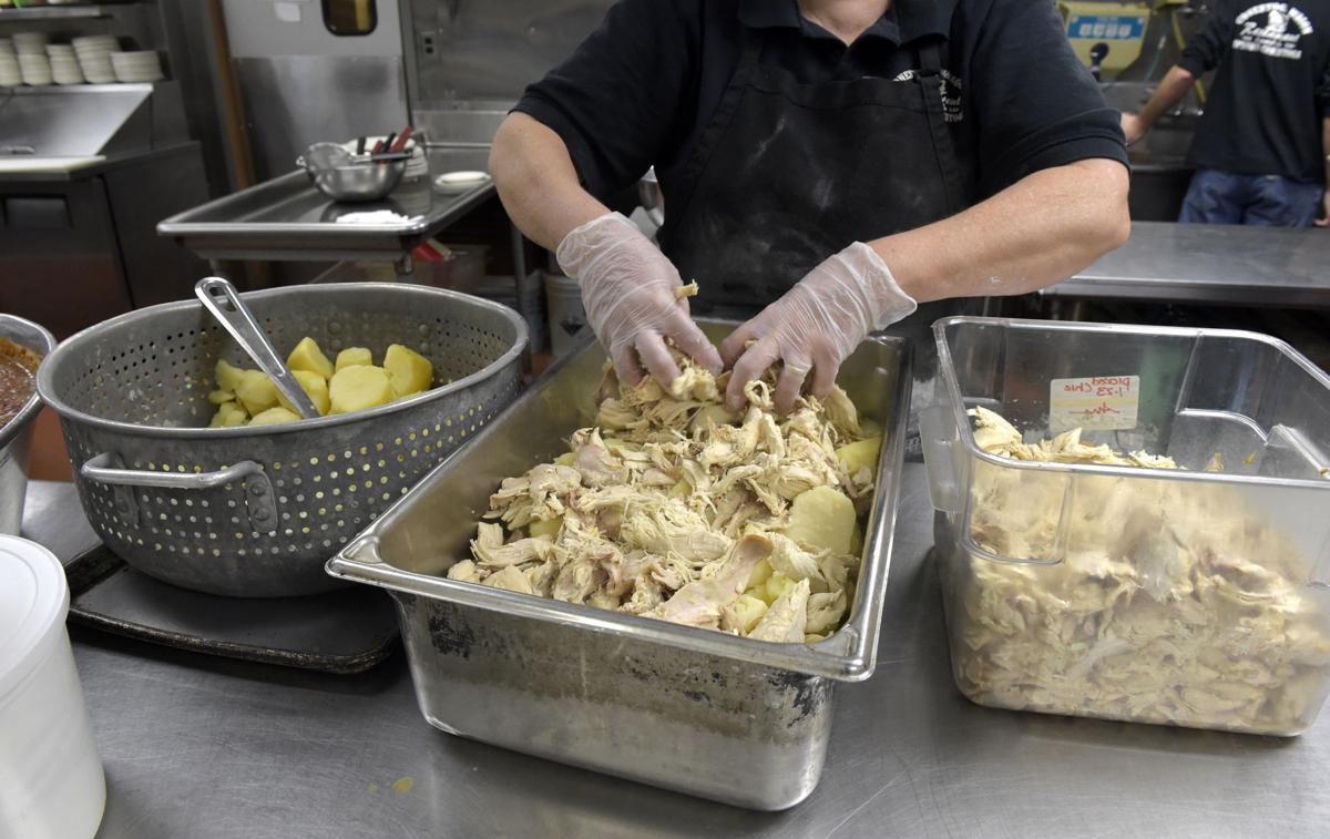 Discuss Pot pie in Lancaster County is comfort food, minus the crust