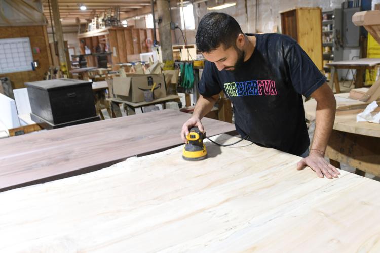 Furniture finisher job [photos]