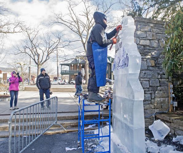 Lititz Fire and Ice Festival kicks off 10 days of ice sculptures