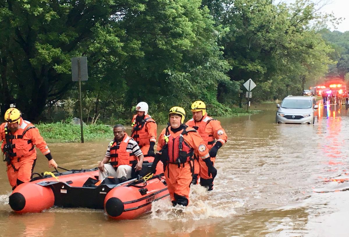 Flash-flooding aftermath in northwestern Lancaster County ...