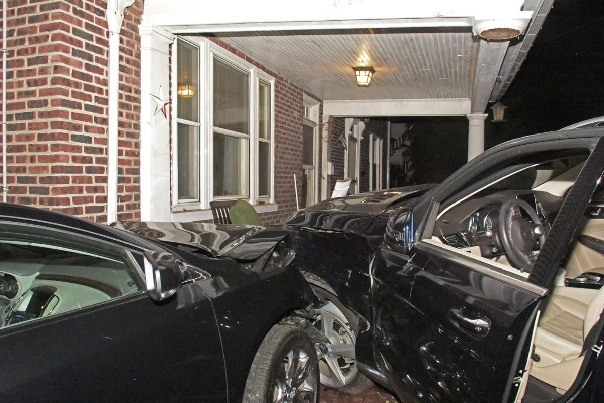 Driver Swerves To Avoid Car That Ran Red Light Crashes