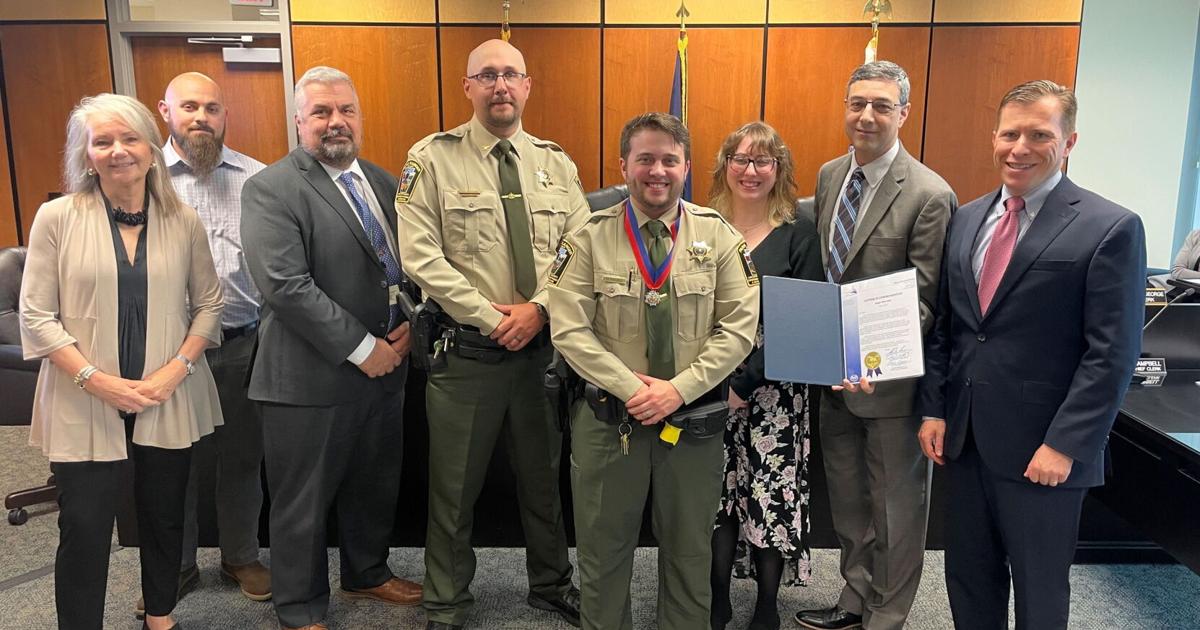 Corey Staver Lancaster County commissioners recognize park ranger who helped prevent ...