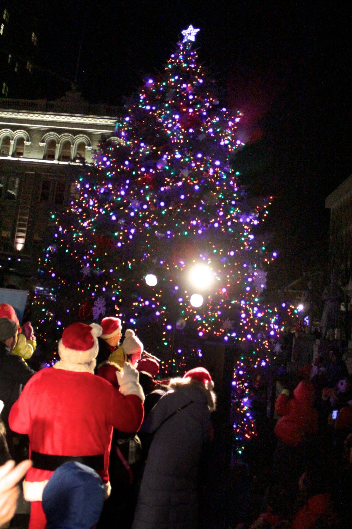 Lancaster Christmas tree lighting kicks off holiday season Local News