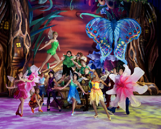 Disney's newest ice show, featuring everything from fairies to 'Cars