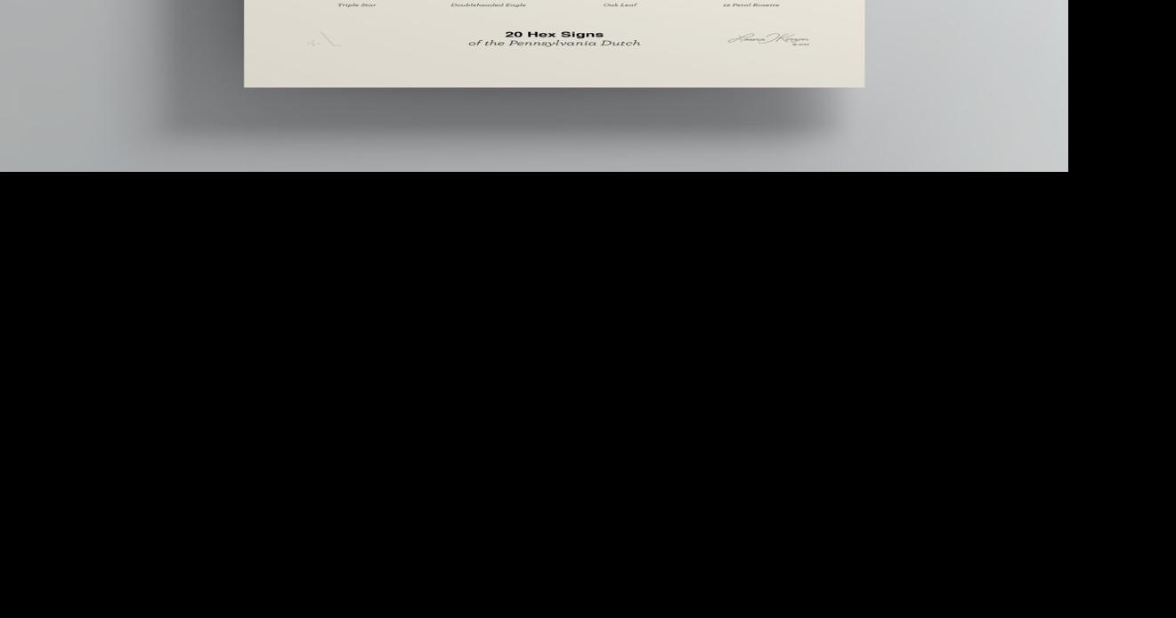 Lancaster County food, hex signs and more celebrated in Addvent posters