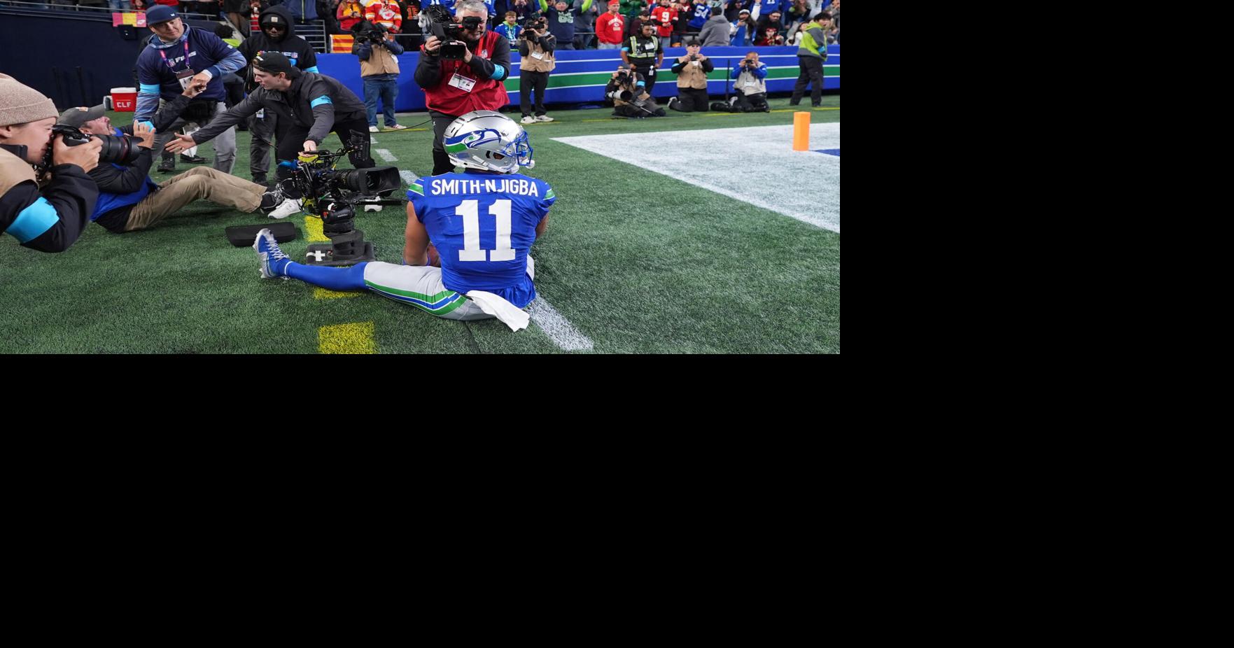 Jaxon Smith-Njigba ignites Seahawks offense while leading NFL with 867 ...