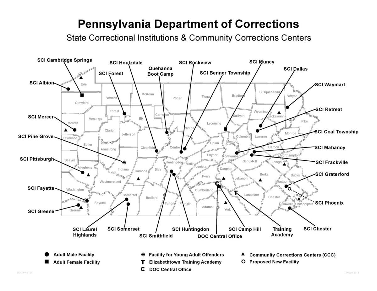 Pennsylvania Department of Corrections prison closures would 'impact
