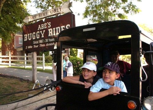 abe's buggy ride