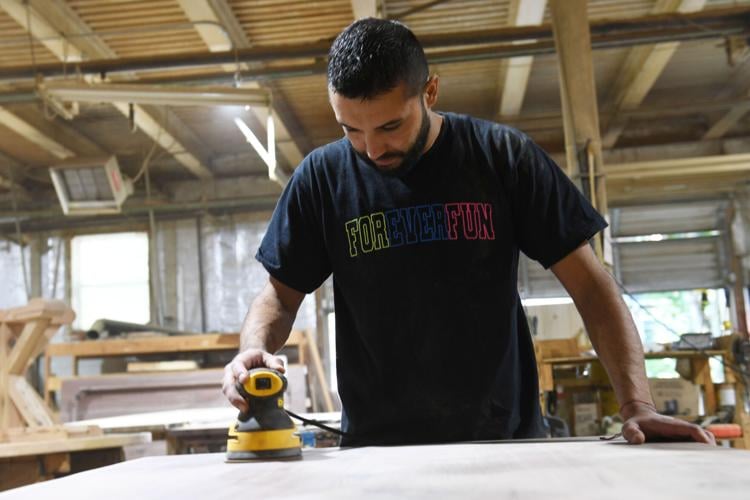 Furniture finisher job [photos]