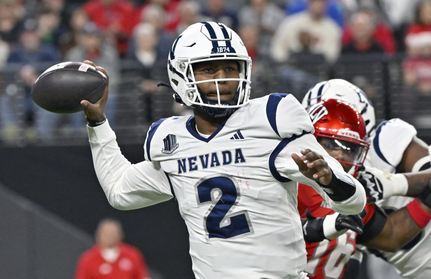 Williams Accounts For 3 TDs, No. 21 UNLV Beats Nevada 38-14 To Make ...