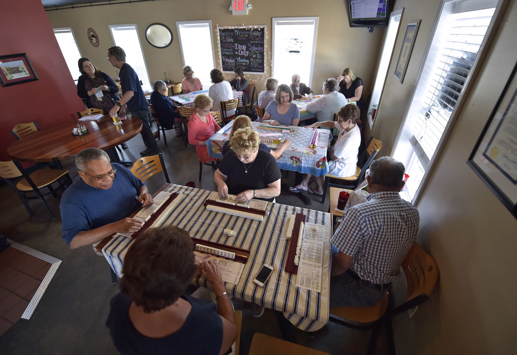 In Lancaster County, mahjong is a popular tile game of skill