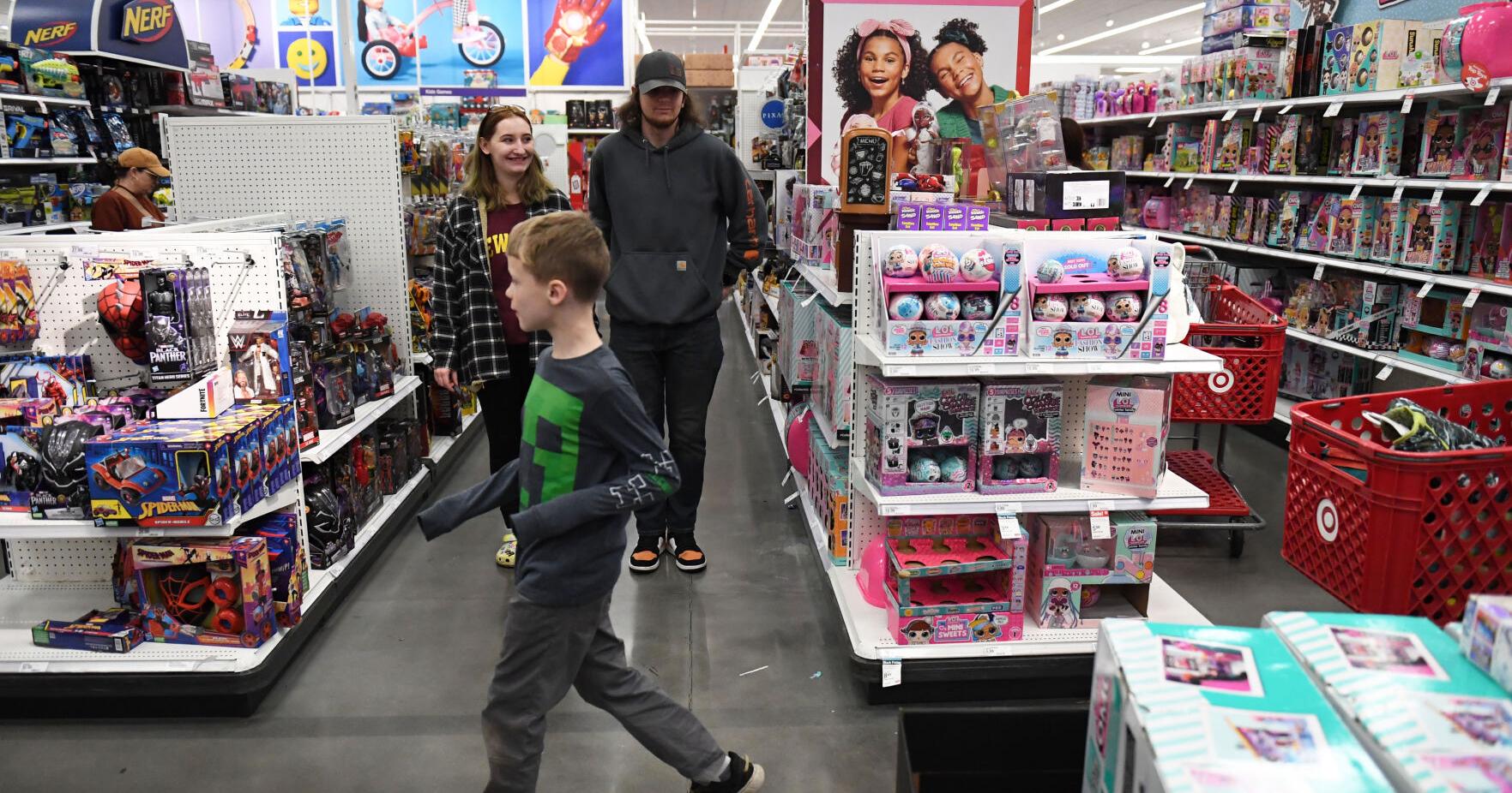 Shoppers return to stores on Black Friday after Thanksgiving Day break