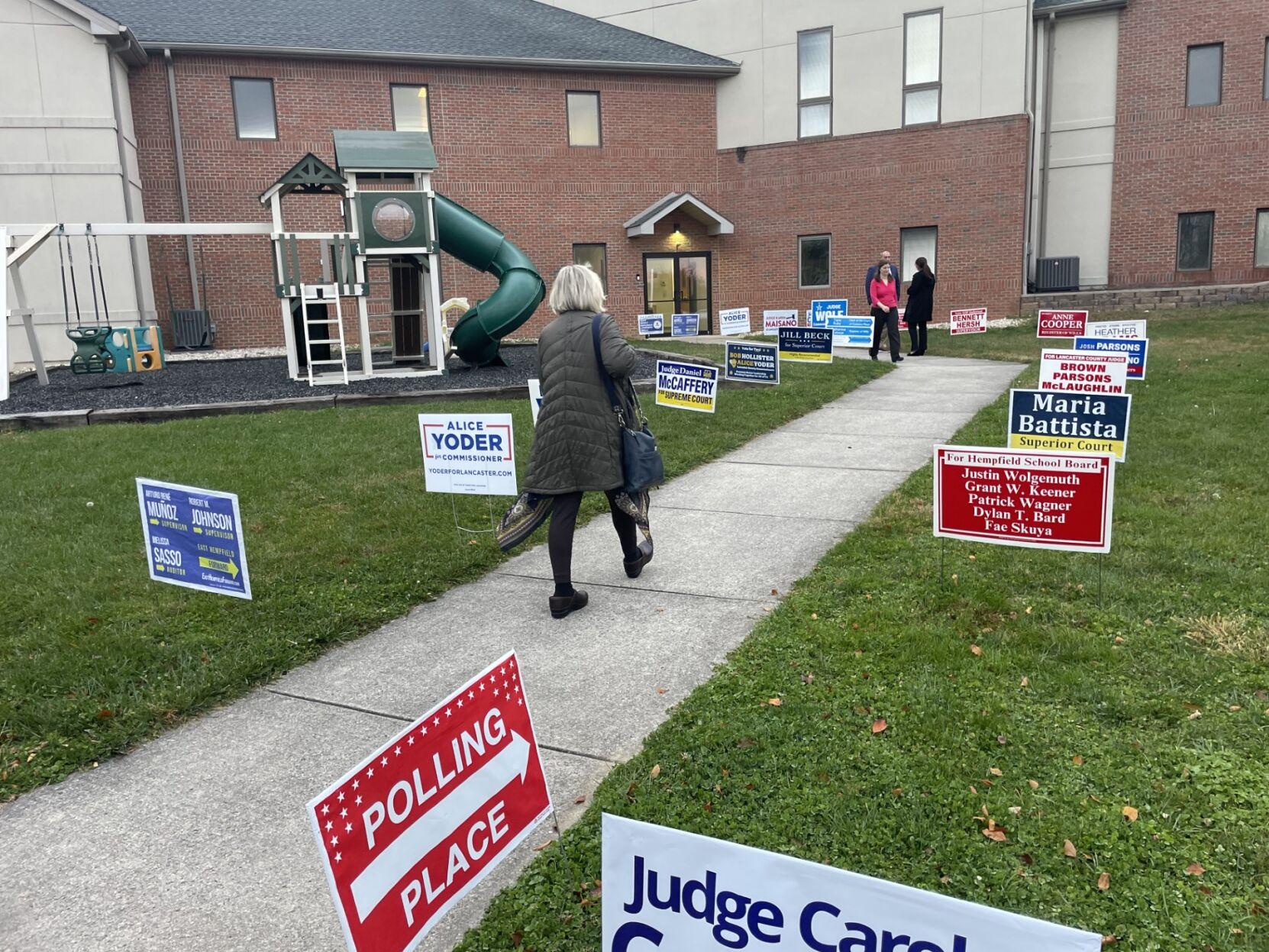 Election Day 2023 in Lancaster County Photos from the polls Politics