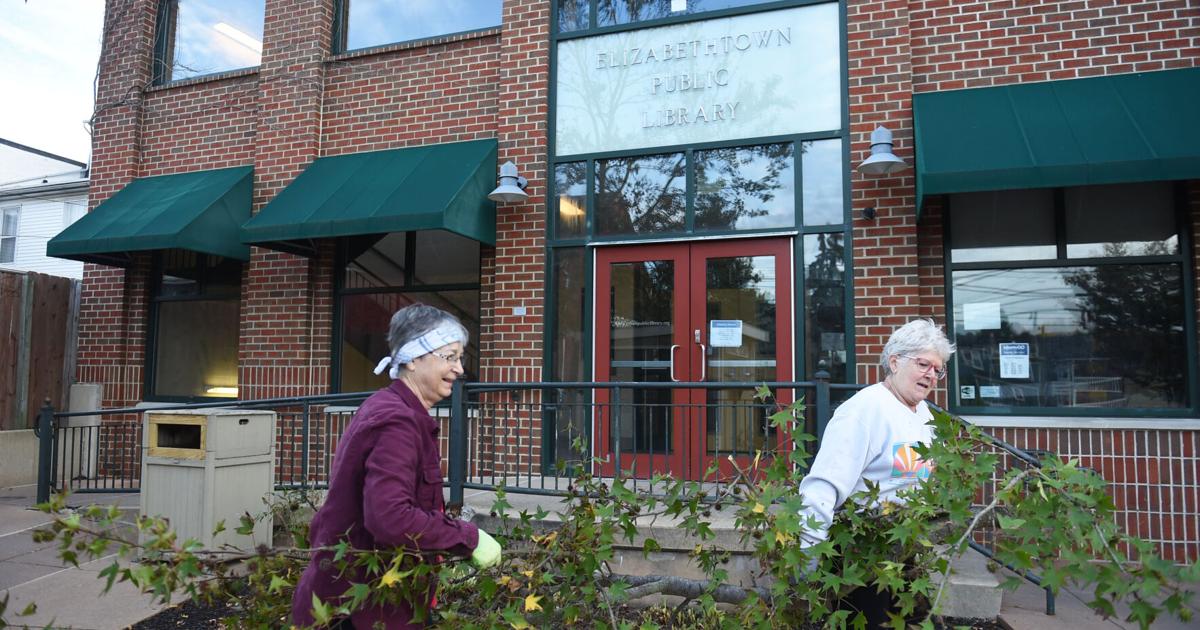 Library volunteers work to improve Elizabethtown library [photos ...