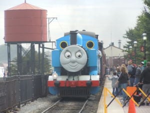 Thomas the Tank Engine bringing Percy to Strasburg tour stop ...