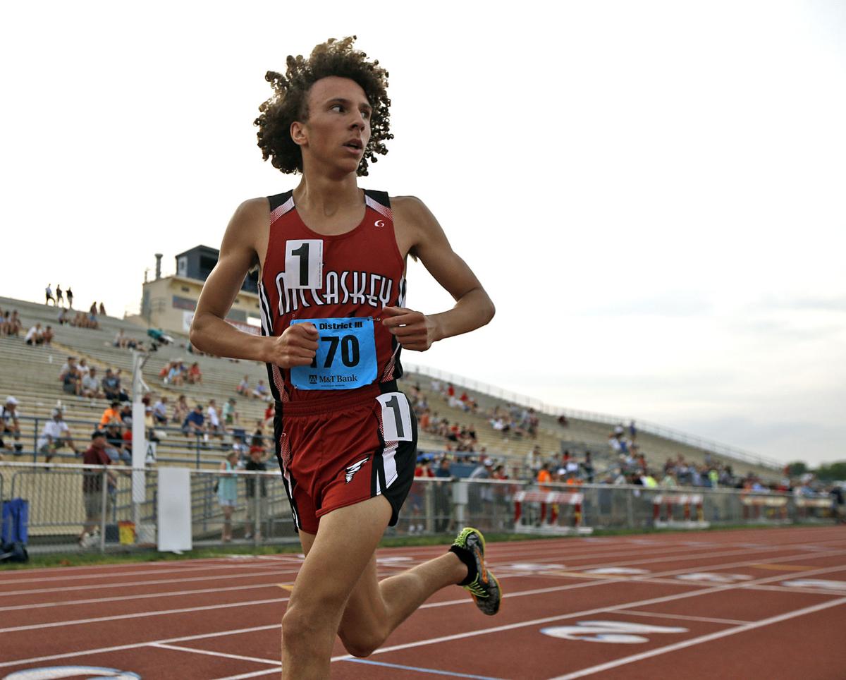 District 3 Track and Field McCaskey's Nathan Henderson repeats in