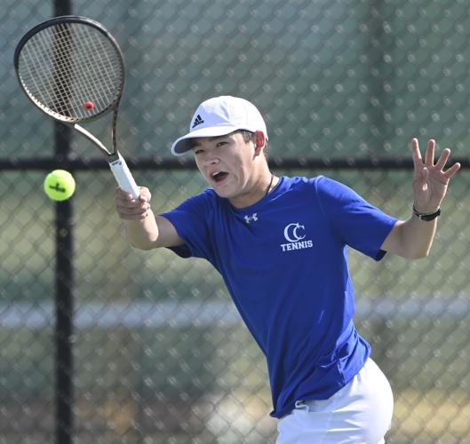 Lancaster Country Day vs. Cedar Crest LL League boys team tennis