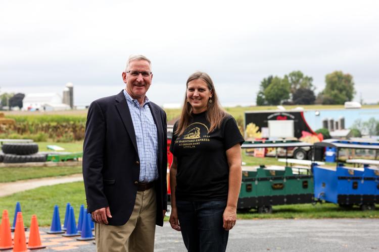 Maria Forry Announcement of 2025 Pa. Farm Show theme at Oregon Dairy [photos ...