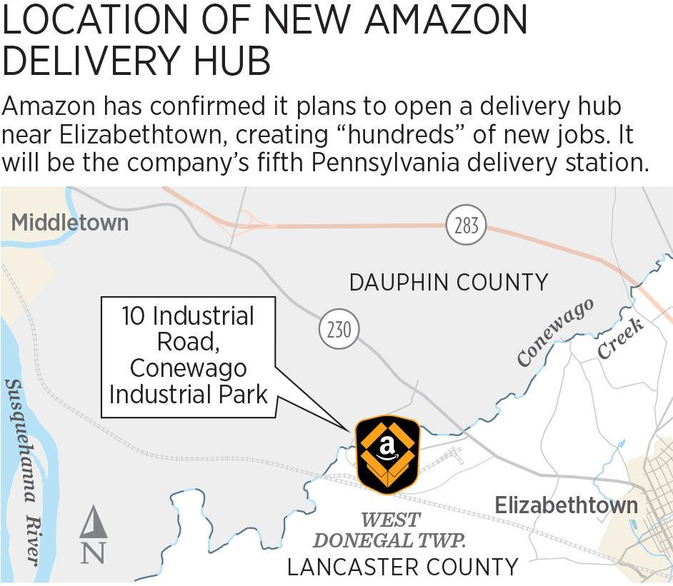 Amazon to open delivery hub in Elizabethtown, creating 'hundreds' of