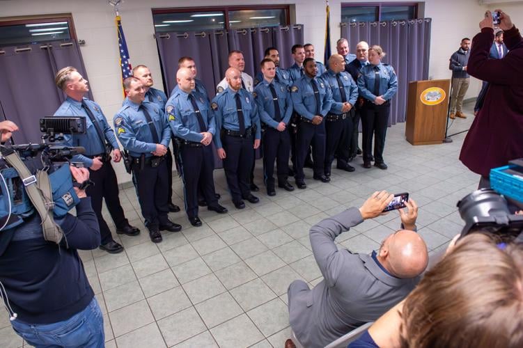 15 officers swornin for Lancaster Township's new police department