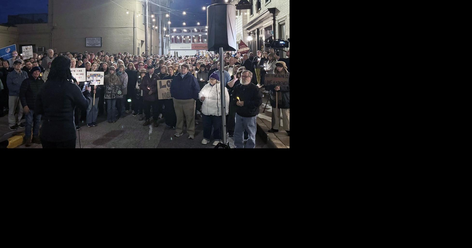 Mechanicsburg leaders, residents rally for inclusion after hate group spreads fliers