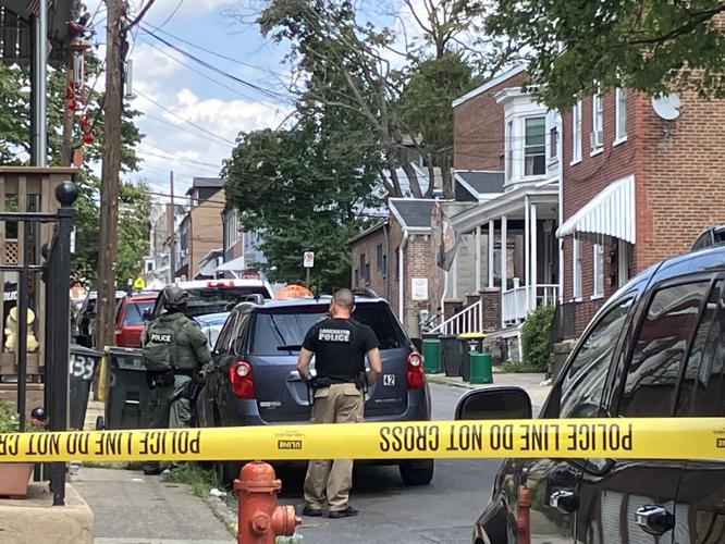 Police standoff following Lancaster city shooting [photos