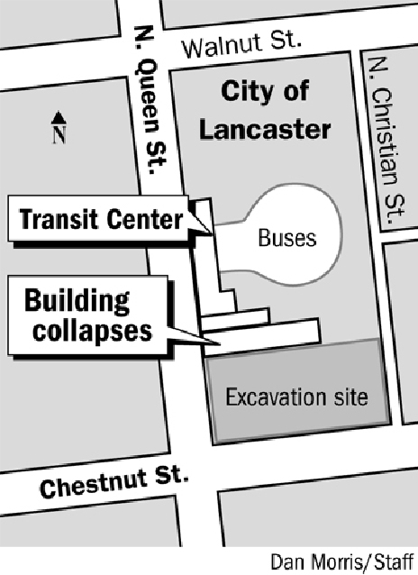 Former Empire TV building falls