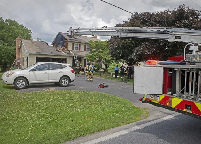 Garage fire extends to house in Mount Joy Township fire officials