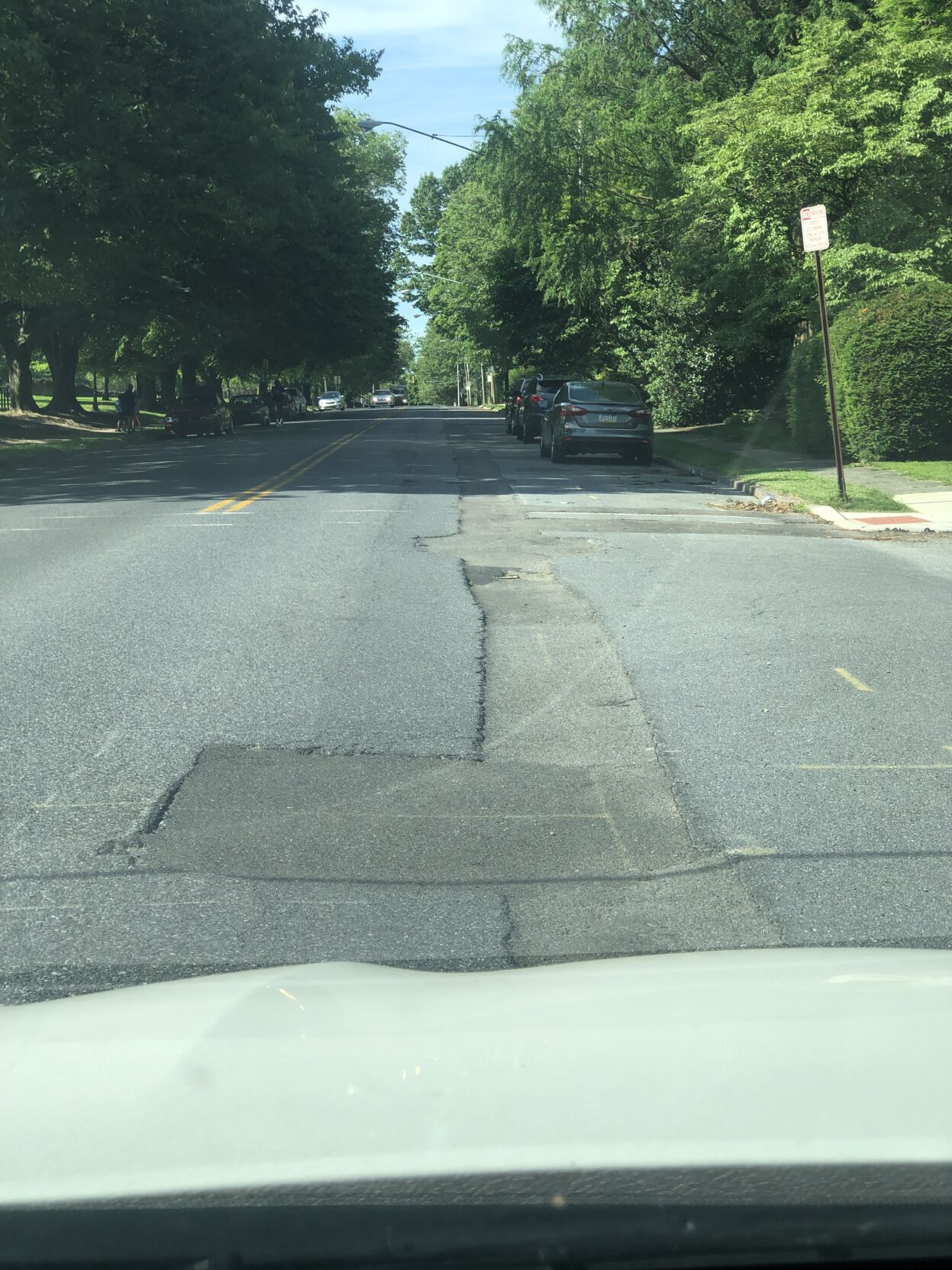 Bumpy road from pipe repair in Lancaster city [Lancaster Watchdog ...