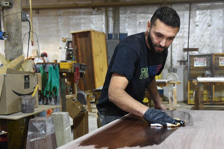 Furniture finisher job [photos]