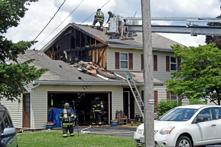 Garage fire extends to house in Mount Joy Township fire officials