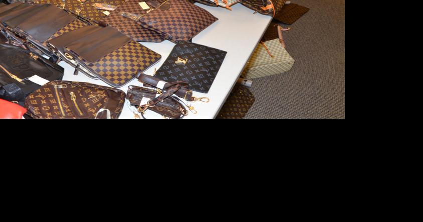 Police seize more than 500 fake Louis Vuitton items from Green