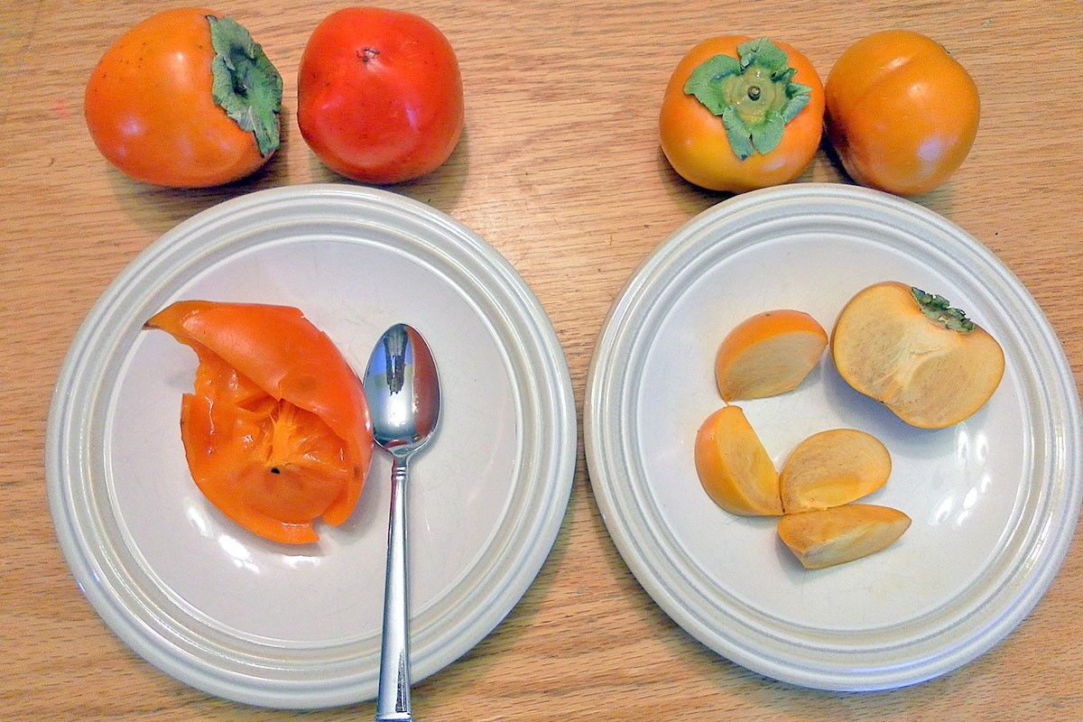 Produce Geek: Learn How To Choose, Eat 2 Kinds Of Persimmon | Food ...