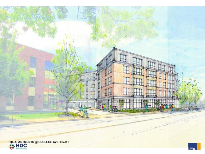 HDC rendering of 213 College Ave.