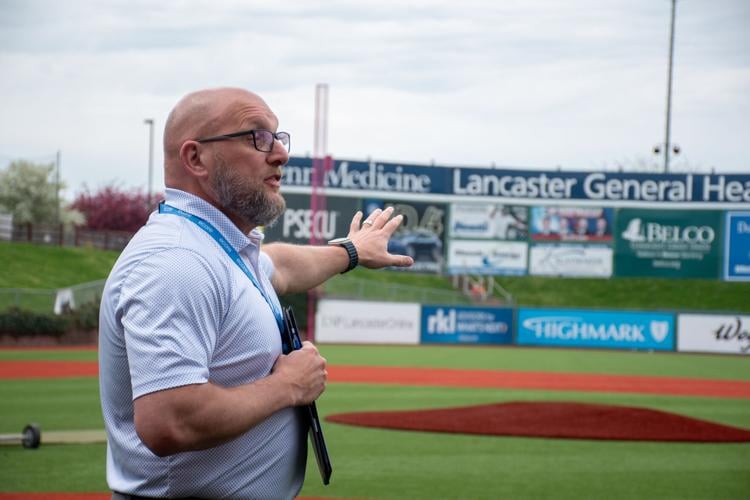 Stormers unveil new Clipper Magazine Stadium playing surface | Lancaster Barnstormers | lancasteronline.com for Clipper Magazine Online Version Free Printable