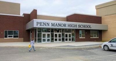 Penn Manor High School stock photo